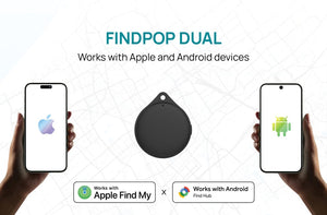 Finder Findpop Dual in plastica riciclata RCS nero - personalizzabile con logo