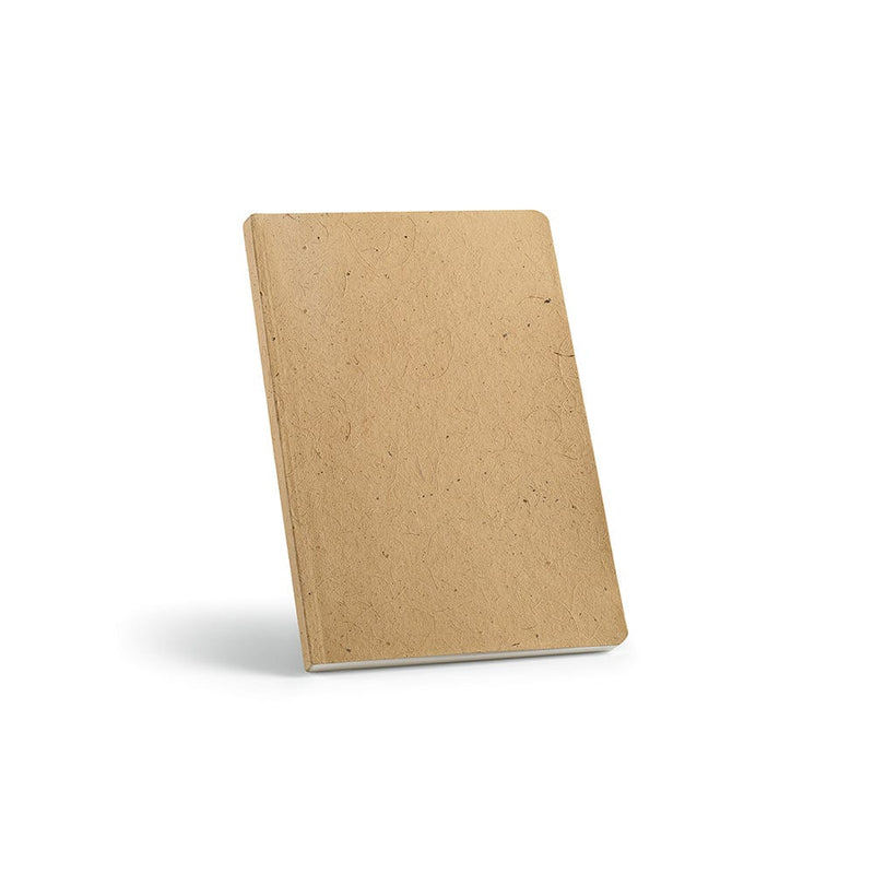 Fitzgerald Notebook - Cocco e Cotone Marrone chiaro - personalizzabile con logo
