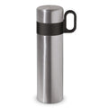 Flask Flow 500ml color argento - personalizzabile con logo