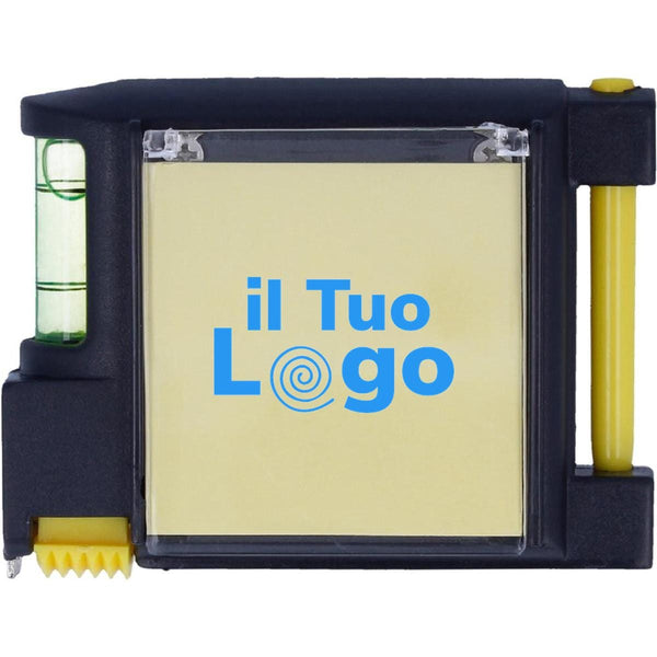 Flessometro (200 cm) Nero - personalizzabile con logo