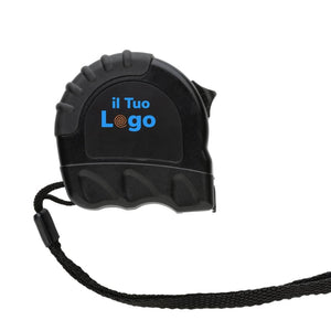 Flessometro 3m/16mm in plastica riciclata RCS - personalizzabile con logo