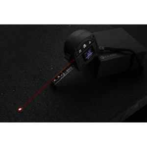 Flessometro 5M con laser 30M Gear X nero - personalizzabile con logo