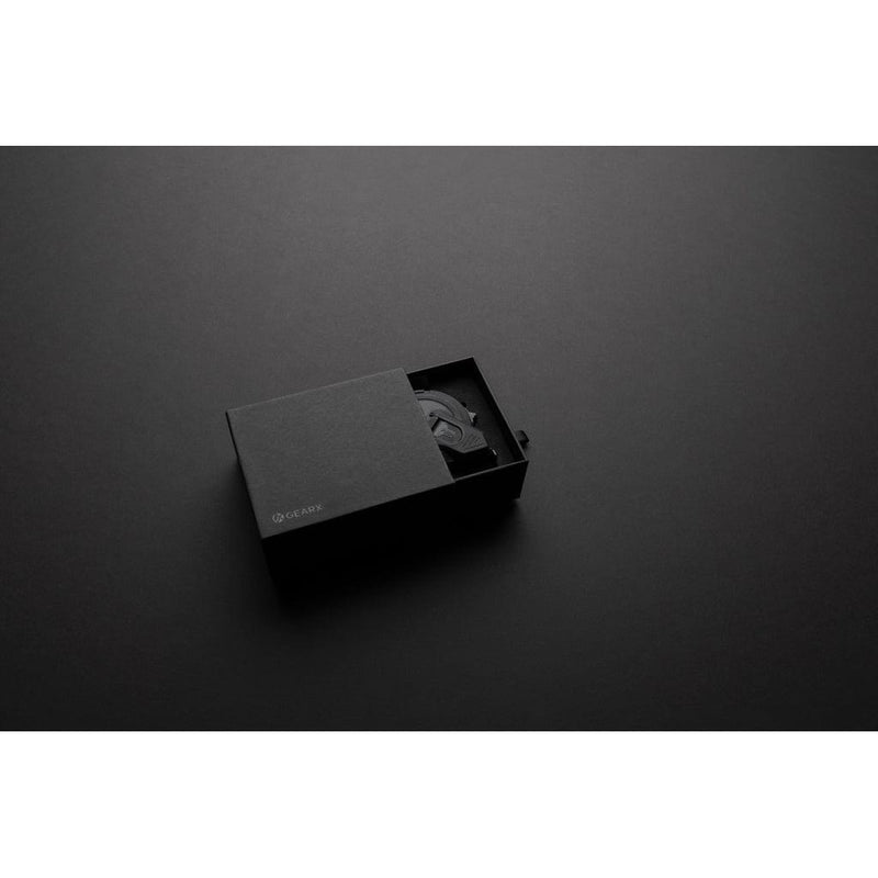 Flessometro 5M Gear X con frizione nero - personalizzabile con logo