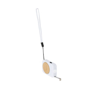 Flessometro Neuver 1m bianco - personalizzabile con logo