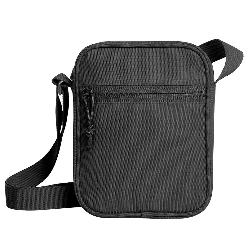 FLOW Cross bag nero / UNICA - personalizzabile con logo