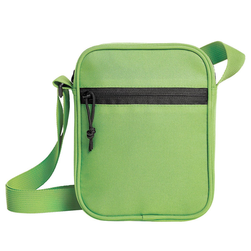 FLOW Cross bag verde / UNICA - personalizzabile con logo