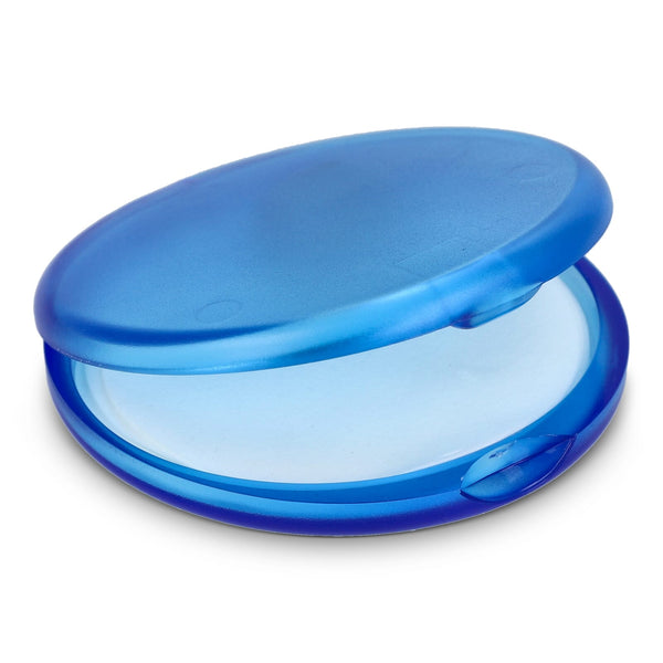 Fogli di sapone Veila beige / blu navy - personalizzabile con logo