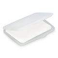 Fogli di sapone Washé beige / Bianco - personalizzabile con logo