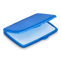 Fogli di sapone Washé beige / blu navy - personalizzabile con logo