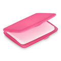 Fogli di sapone Washé beige / Rosa - personalizzabile con logo
