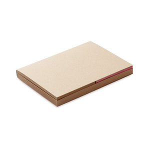 Foglietti post it riciclato beige - personalizzabile con logo