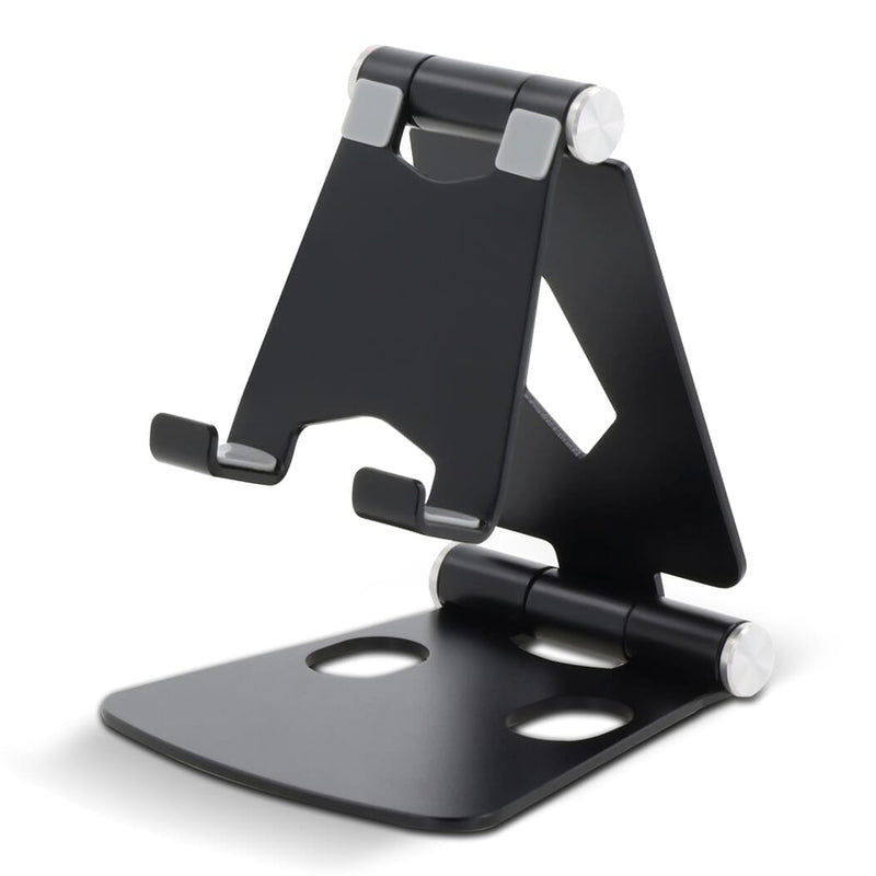 Foldable Smartphone Stand Nero - personalizzabile con logo