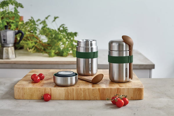 Food Flask Black+Blum 400ml - personalizzabile con logo