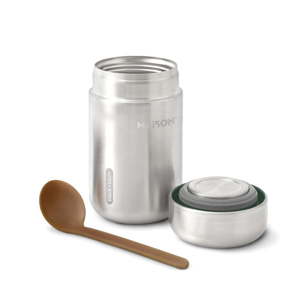 Food Flask Black+Blum 400ml - personalizzabile con logo