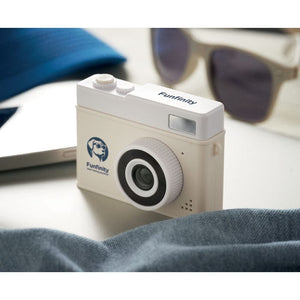 Fotocamera digitale Beige - personalizzabile con logo