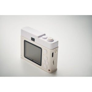 Fotocamera digitale Beige - personalizzabile con logo