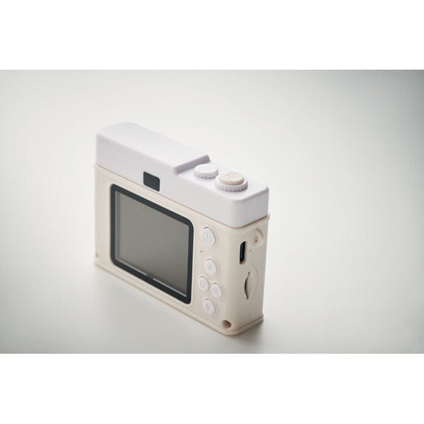 Fotocamera digitale Beige - personalizzabile con logo