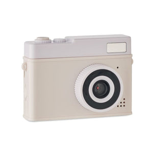 Fotocamera digitale Beige - personalizzabile con logo