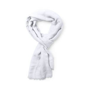 Foulard Ribban bianco - personalizzabile con logo