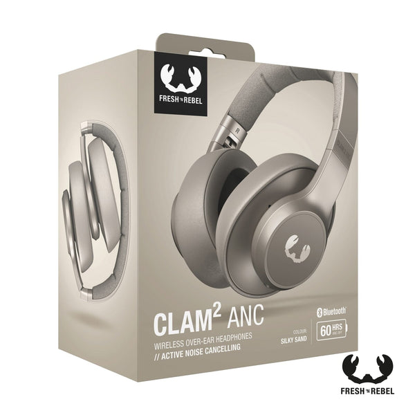 Fresh 'n Rebel Clam 2 Cuffie ANC Bluetooth - personalizzabile con logo