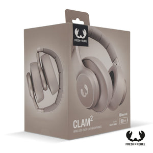 Fresh 'n Rebel Clam 2 Cuffie Bluetooth - personalizzabile con logo