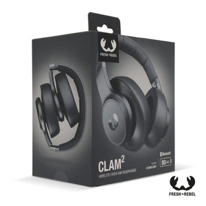 Fresh 'n Rebel Clam 2 Cuffie Bluetooth - personalizzabile con logo