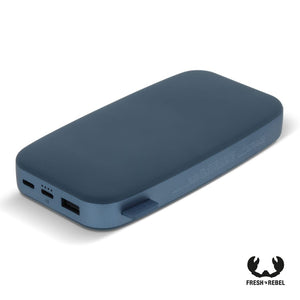 Fresh 'n Rebel Powerbank 18.000mAh USB-C Ultra Fast Charging 20W Blu - personalizzabile con logo