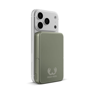 Fresh 'n Rebel Powerbank wireless 10000 mAh compatibile con MagSafe - personalizzabile con logo