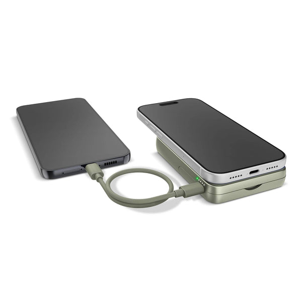 Fresh 'n Rebel Powerbank wireless 10000 mAh compatibile con MagSafe - personalizzabile con logo