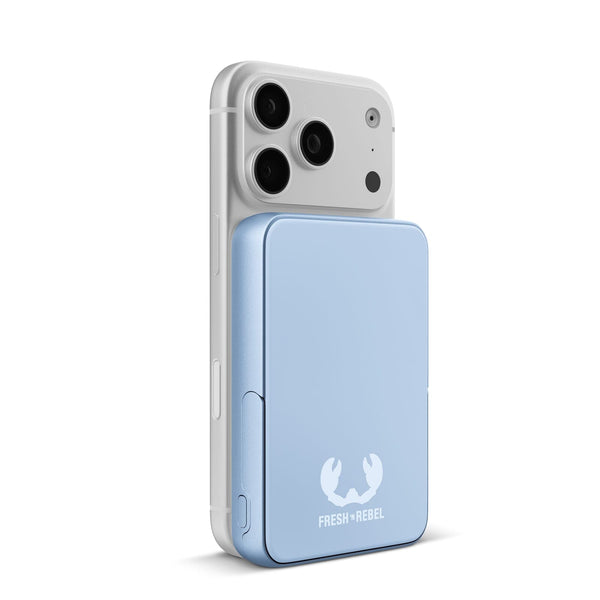 Fresh 'n Rebel Powerbank wireless 10000 mAh compatibile con MagSafe - personalizzabile con logo
