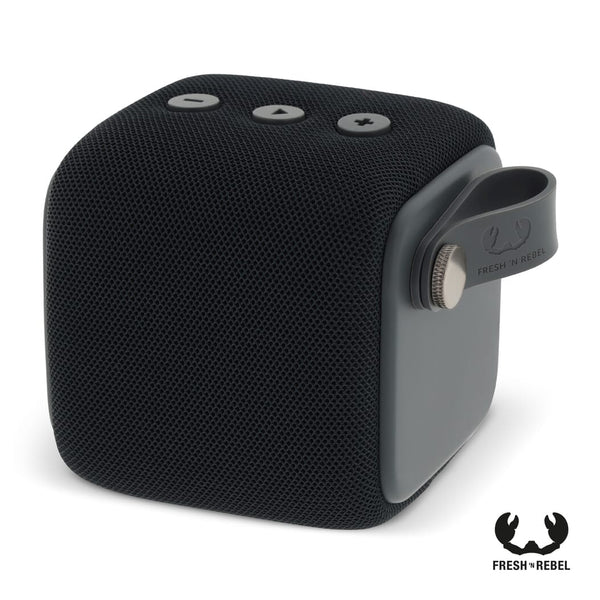 Fresh 'n Rebel Rockbox Bold S Waterproof TWS Speaker Grigio scuro - personalizzabile con logo