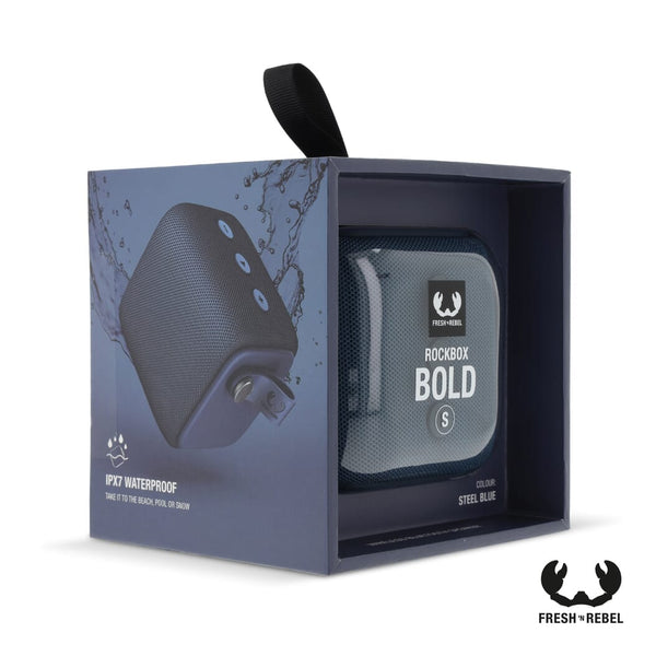 Fresh 'n Rebel Rockbox Bold S Waterproof TWS Speaker - personalizzabile con logo