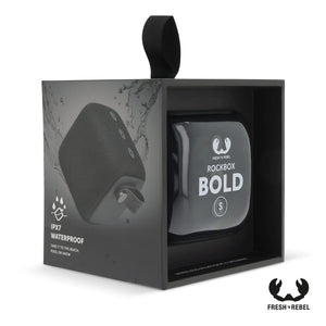 Fresh 'n Rebel Rockbox Bold S Waterproof TWS Speaker - personalizzabile con logo