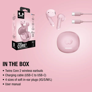 Fresh 'n Rebel Twins Core 2 Auricolari In-ear - personalizzabile con logo