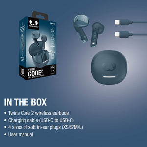 Fresh 'n Rebel Twins Core 2 Auricolari In-ear - personalizzabile con logo