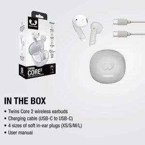 Fresh 'n Rebel Twins Core 2 Auricolari In-ear - personalizzabile con logo