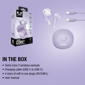 Fresh 'n Rebel Twins Core 2 Auricolari In-ear - personalizzabile con logo