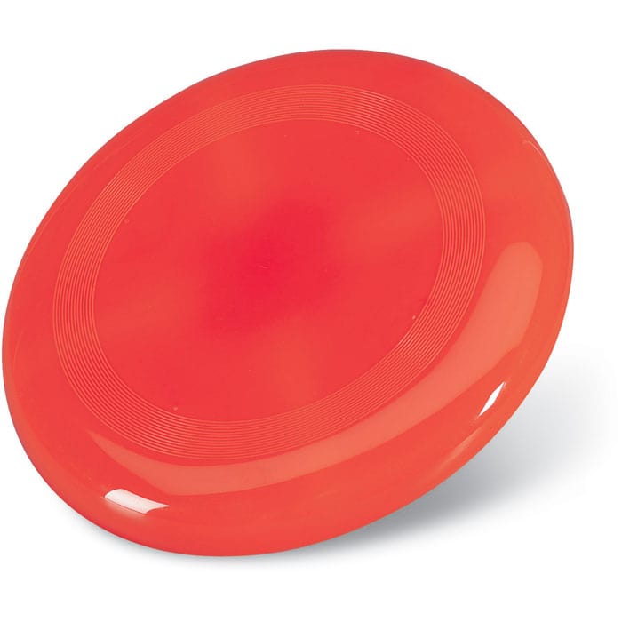 Frisbee 23 cm rosso - personalizzabile con logo
