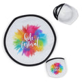 Frisbee pieghevole R-PET Bianco - personalizzabile con logo