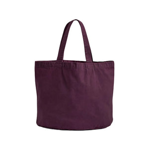 Garment Dyed Shopper rosso - personalizzabile con logo