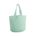 Garment Dyed Shopper verde calce - personalizzabile con logo