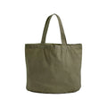 Garment Dyed Shopper verde - personalizzabile con logo