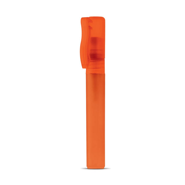 Gel antibatterico 8ml arancione - personalizzabile con logo