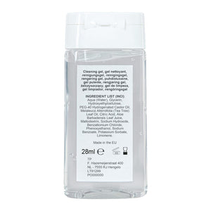 Gel detergente Made in Europe 28ml grigio scuro - personalizzabile con logo