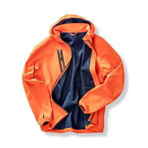 Giacca 3-layer Recycled Printable  Softshell arancione / XS - personalizzabile con logo