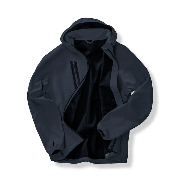 Giacca 3-layer Recycled Printable  Softshell blu / XS - personalizzabile con logo