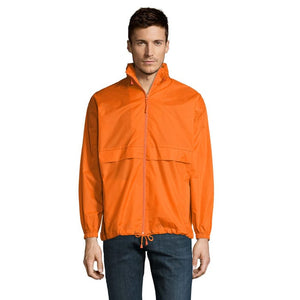 Giacca  A Vento Surf Unisex Arancione / XS - personalizzabile con logo