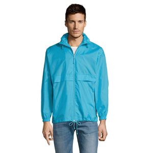 Giacca  A Vento Surf Unisex azzurro / XS - personalizzabile con logo