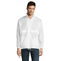 Giacca  A Vento Surf Unisex Bianco / XS - personalizzabile con logo