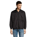 Giacca  A Vento Surf Unisex Nero / XS - personalizzabile con logo